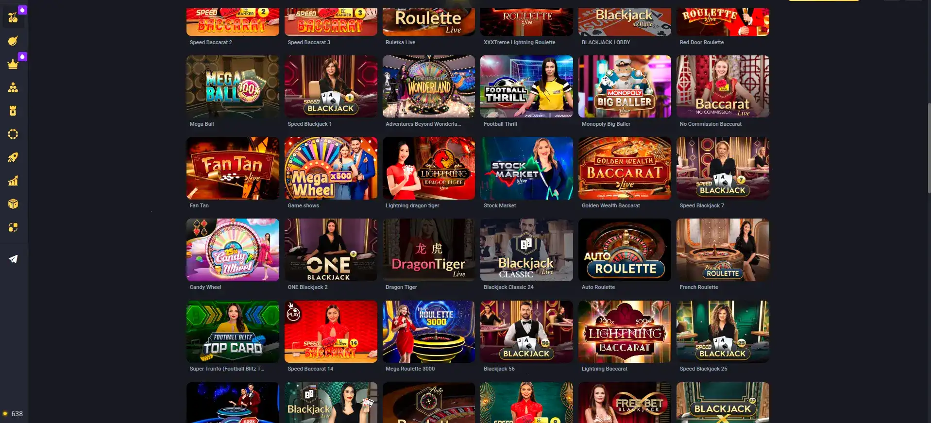 Мобильная версия Mad casino на телефоне